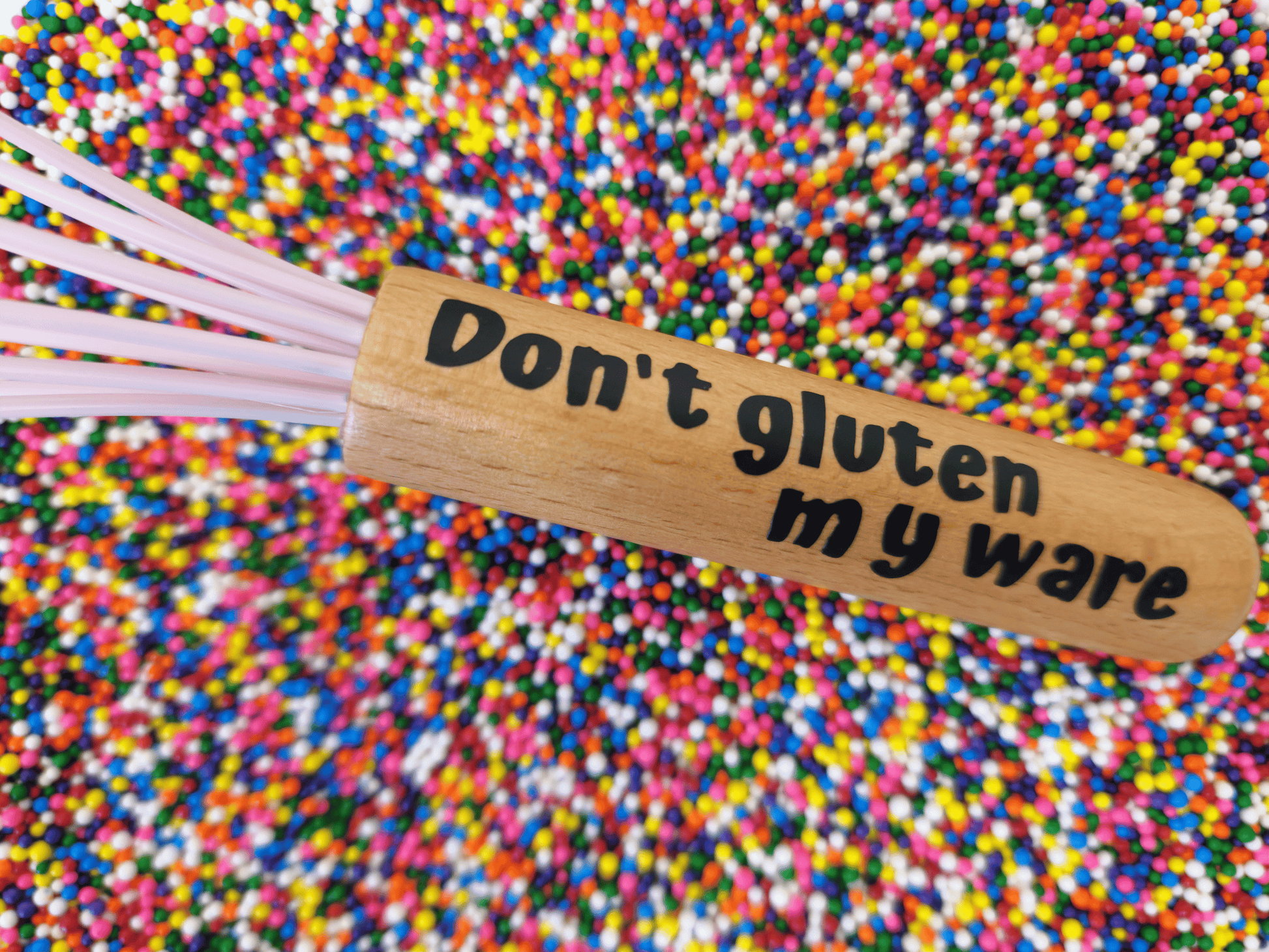 Gluten Free Gift, Kitchen Utensils, 11 Piece Silicone tips Beechwood